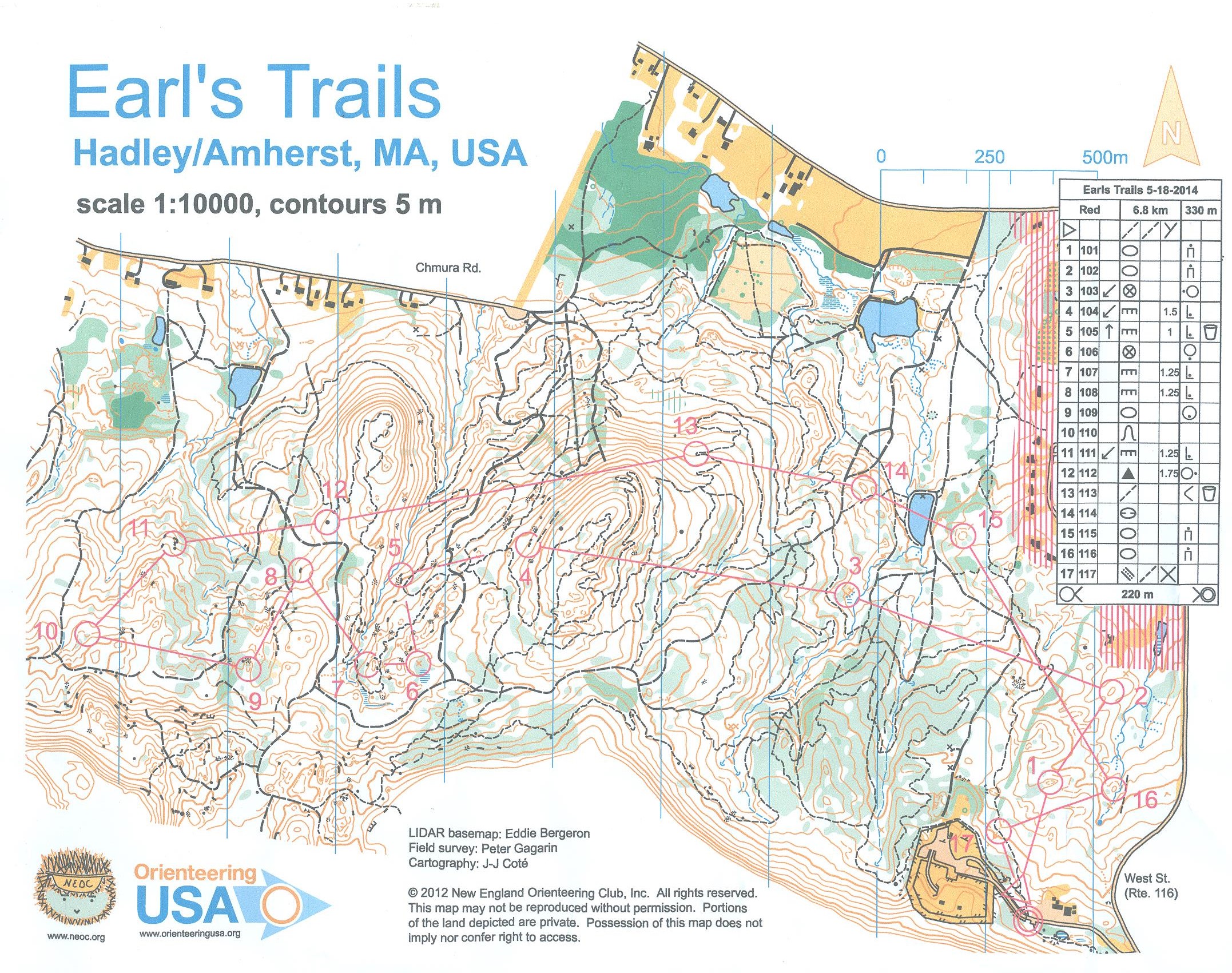 Earl's Trails Red Course (18.05.2014)